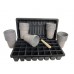Complete Seed Starter Kit - Trays, 40 Cell Inserts, Pots & Labels